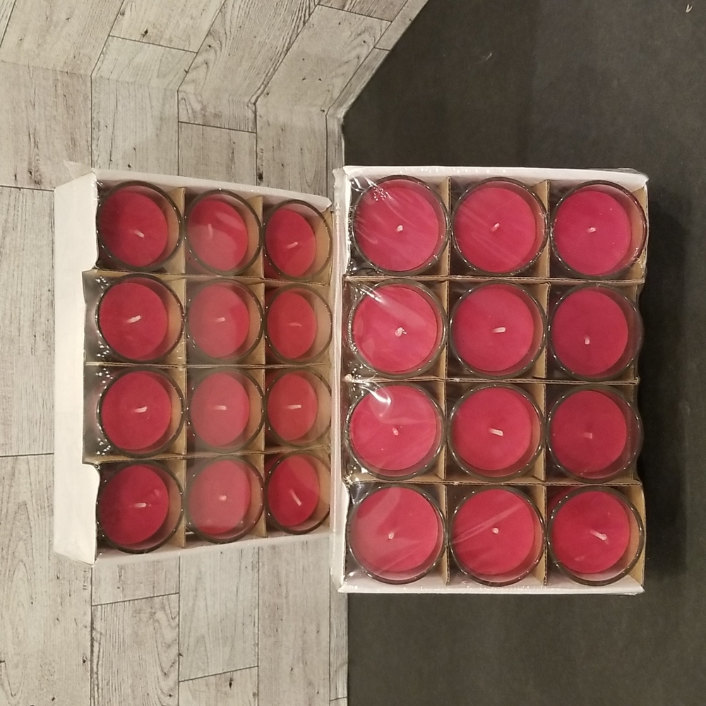 (24) Apple Cinnamon Glass Voitives